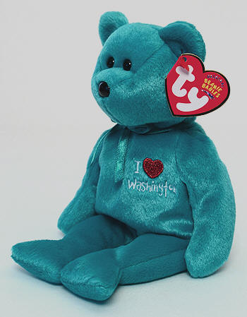 Washington (I love) - bear - Ty Beanie Babies