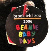 Weaver - Brookfield Zoo swing tag front