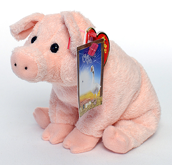 Wilbur (Charlotte's Web) - pig - Ty Beanie Babies