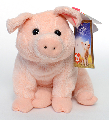 Wilbur (Charlotte's Web) - pig - Ty Beanie Babies