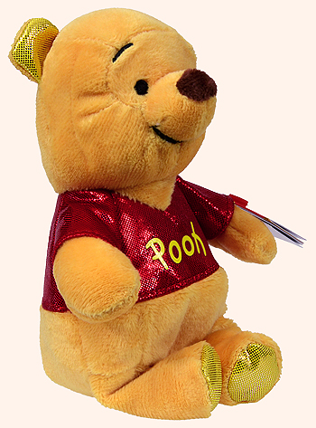 Winnie the Pooh (Disney Sparkle) - bear - Ty Beanie Baby