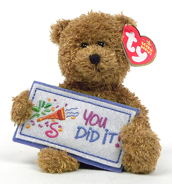 You Did It! - Bear - Ty Beanie Babies