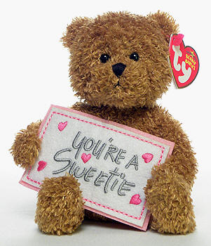 Y:ou're A Sweetie ! - Bear - Ty Beanie Babies