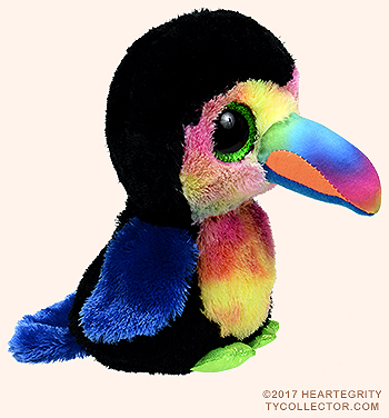 Beaks (medium) - toucan bird - Ty Beanie Boo