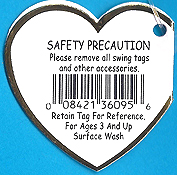 Boo swing tag - 4th generation - back