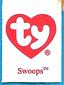 Swoops tush tag - USA 5th generation - front