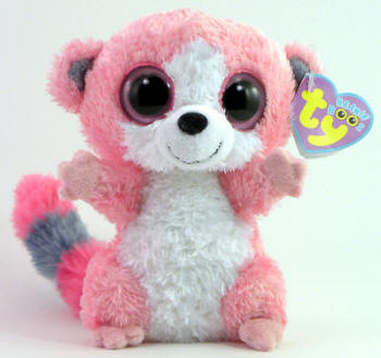 Bubblegum - lemur - Ty Beanie Boos - UK 2nd edition