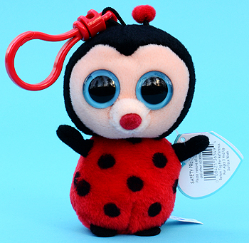 Bugsy (clip) - ladybug - Ty Beanie Boos