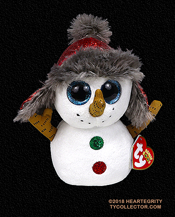 Buttons - snowman - Ty Beanie Boos