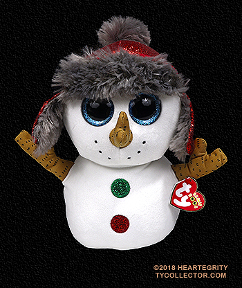 Buttons (medium) - snowman - Ty Beanie Boos
