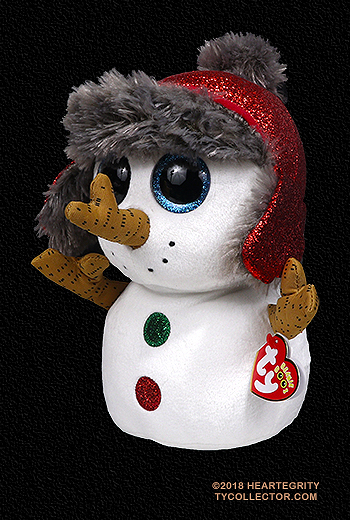 Buttons (medium) - snowman - Ty Beanie Boo