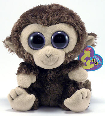 Coconut - monkey - Ty UK 1st release Beanie Boos