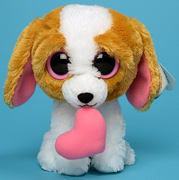 Cookie (tan and white) - dog - Ty Beanie Boos