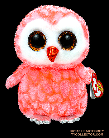 Cora - owl - Ty Beanie Boos