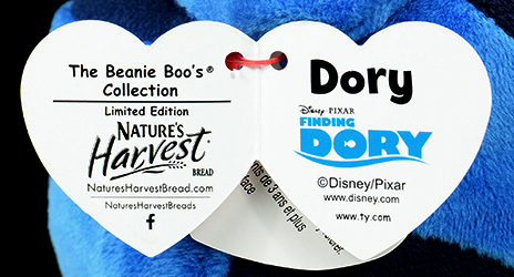 Dory - Nature's Harvest swing tag (inside)
