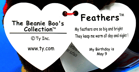 Feathers - swing tag inside