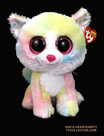 Fluffy (medium) - cat - Ty Beanie Boos
