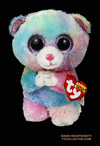 Hope (pink nose version) - bear - Ty Beanie Boos