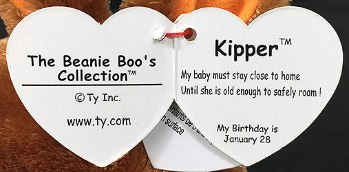 Kipper - swing tag inside