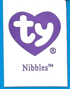 Nibbles - tush tag front