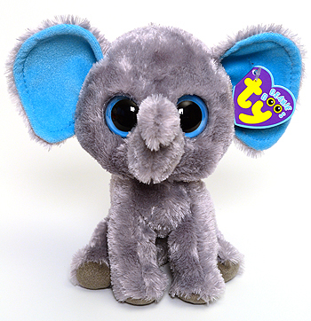 Peanut (blue ears) - elephant - Ty Beanie Boos