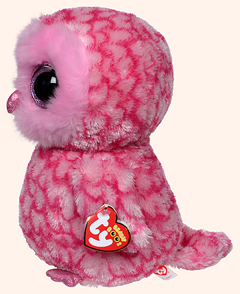 Pinky (medium) - barn owl - Ty Beanie Boos