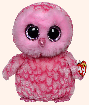 Pinky (medium) - barn owl - Ty Beanie Boo