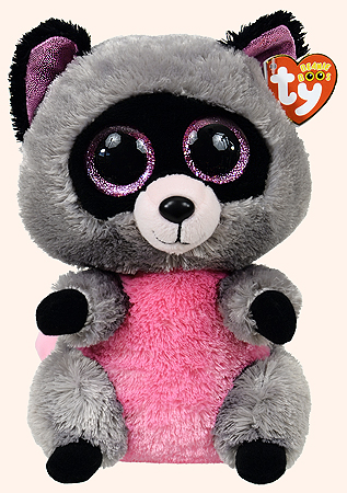 Rocco (medium size) - raccoon - Ty Beanie Boos