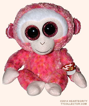Ruby (medium) - monkey - Ty Beanie Boos