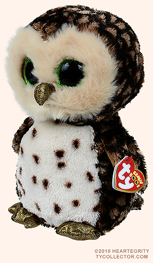 Sammy (medium) - spotted owl - Ty Beanie Boo