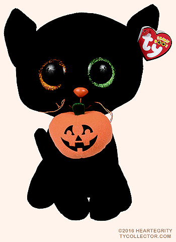Shadow (medium) - black cat - Ty Beanie Boos