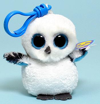 Spells (key-clip) - snowy owl - Ty Beanie Boos
