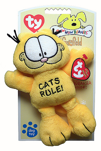 Garfield - Cats Rule! - cat - Ty Bow Wow Beanies