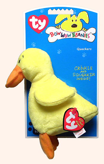 Quackers - duck - Ty Bow Wow Beanies