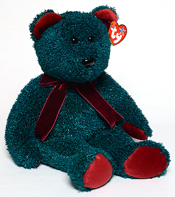 2001 Holiday Teddy - Bear - Ty Beanie Buddy