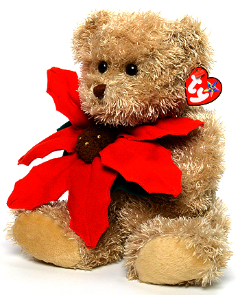 2005 Holiday Teddy - bear - Ty Beanie Buddies