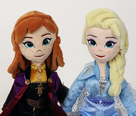 Anna and Elsa from the movie Frozen 2