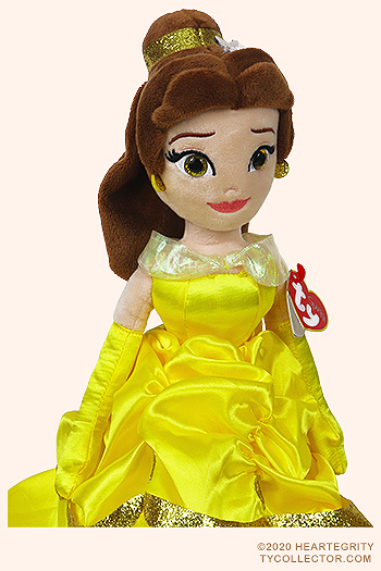 Belle - princess - Ty Beanie Buddies (Sparkle)