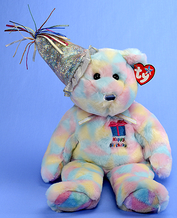 Birthday Buddy - bear - Ty Beanie Buddies