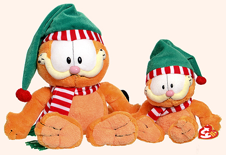 Garfield (Season's Greetings) Ty Beanie Buddy and Beanie Baby