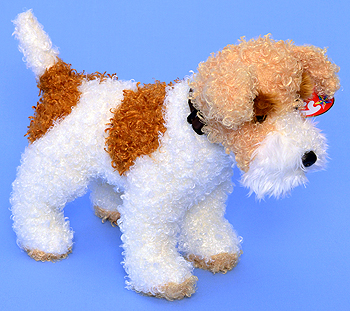 Corkie - Wire Fox Terrier - Ty Beanie Buddy