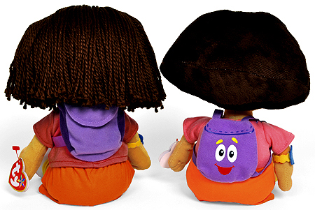 Dora (medium) - original and 2013 redesign - back view