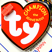 Champion Buddy swing tag front
