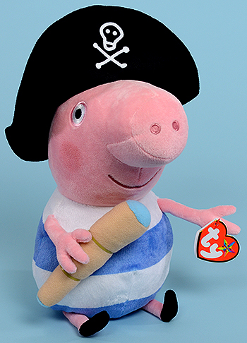 George (pirate) - pig - Ty Beanie Buddies