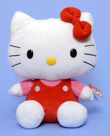 Hello Kitty (red jumper) - Cat - Ty Beanie Buddies