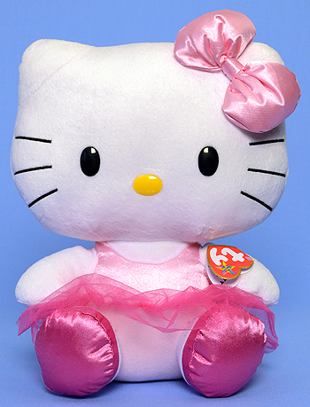 Hello Kitty (large, pink tutu) - Cat - Ty Beanie Buddies