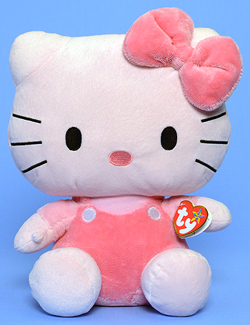 Hello Kitty (large, pink jumper) - Cat - Ty Beanie Buddies