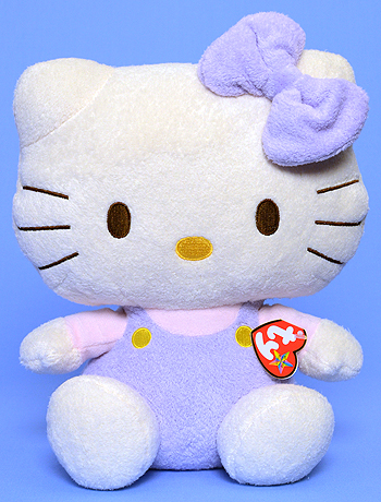 Hello Kitty (large, purple jumper) - Cat - Ty Beanie Buddies