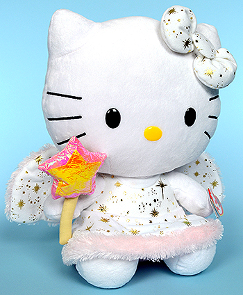 Hello Kitty (white angel, large) - cat - Ty Beanie Buddy