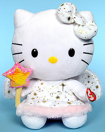 Hello Kitty (white angel, large) - cat - Ty Beanie Buddies